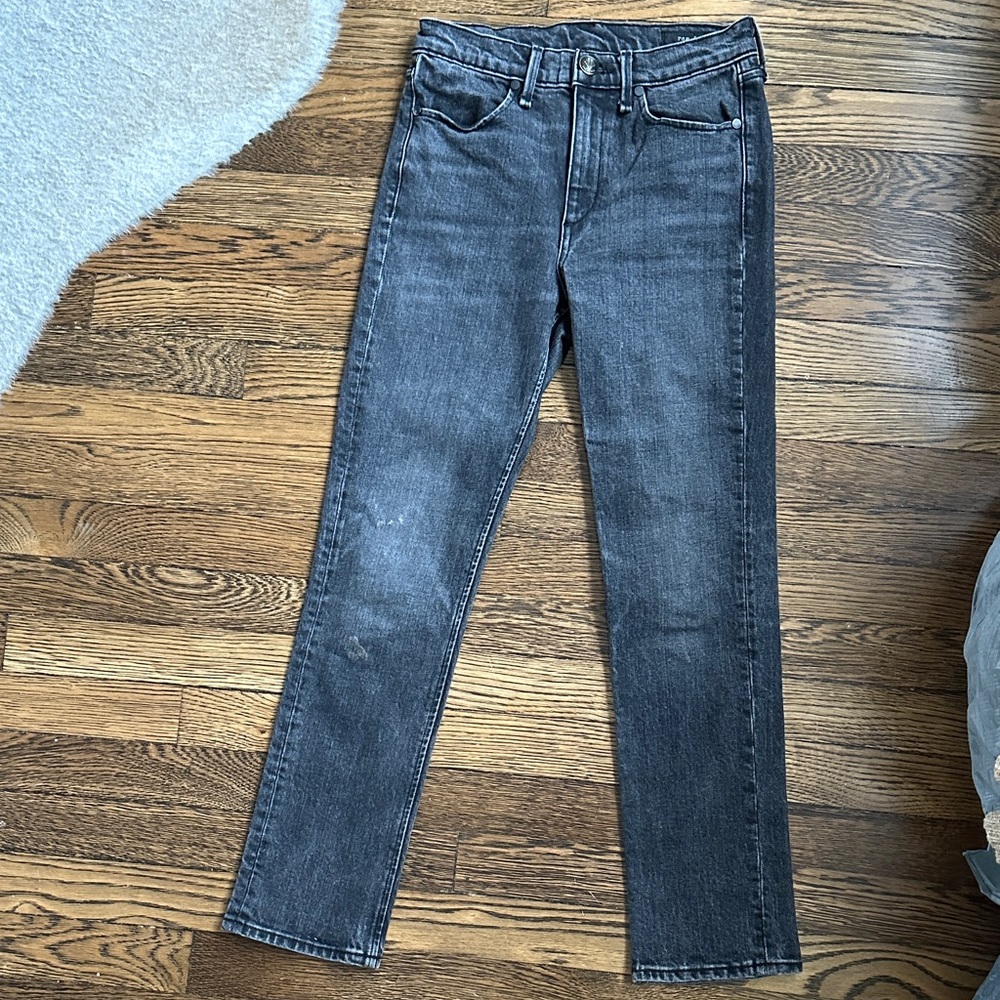 Rag & Bone Women’s Dark Gray Straight Jeans